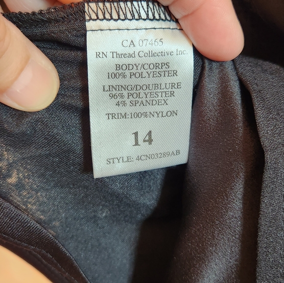 ABS Collection/ Black Dress - Picture 5 of 8